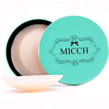 【MICCH】 自然感全矽膠胸貼＊舒適加大版(4片入)